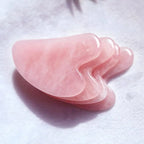 Heart-Shaped Crystal Gua Sha Tool — beauty tool, additional product view