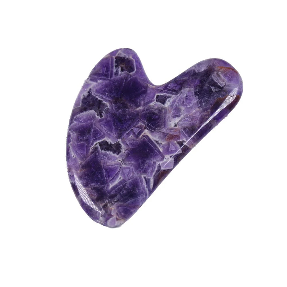 Heart-Shaped Crystal Gua Sha Tool — beauty tool, additional product view