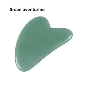 Heart-Shaped Crystal Gua Sha Tool — beauty tool, additional product view