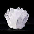Yellow & White Crystal Cluster Décor — crystal home decor, product view
