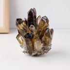 Yellow & White Crystal Cluster Décor — crystal home decor, additional product view