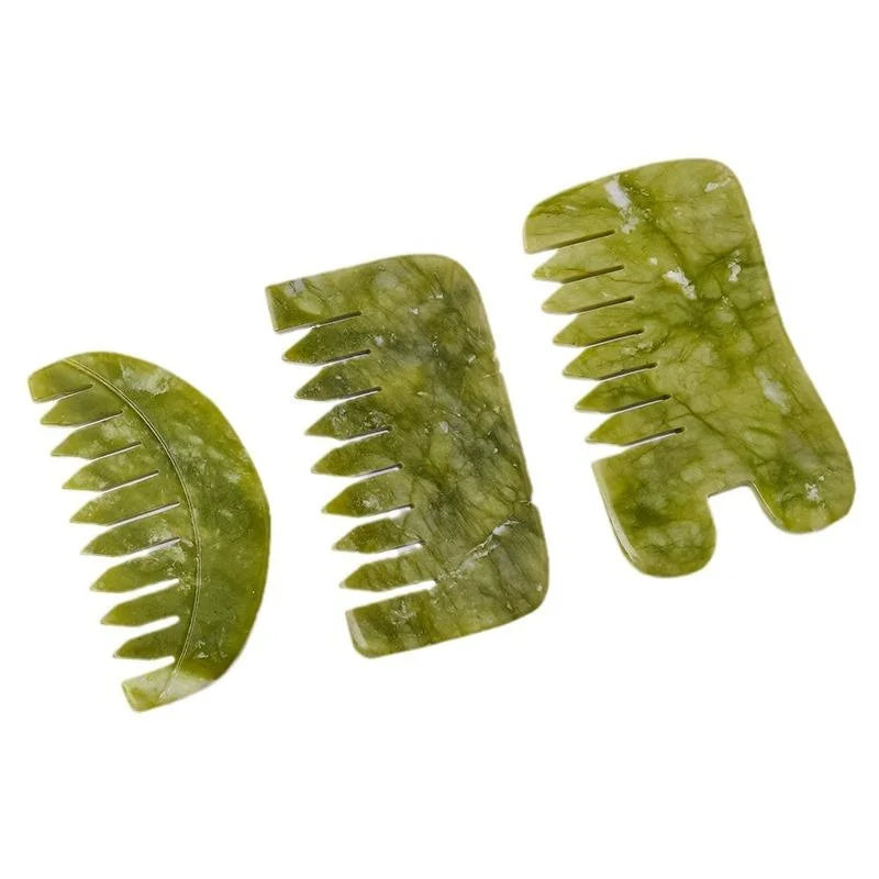 Jade-Style Hair Comb — hair accessory, additional product view