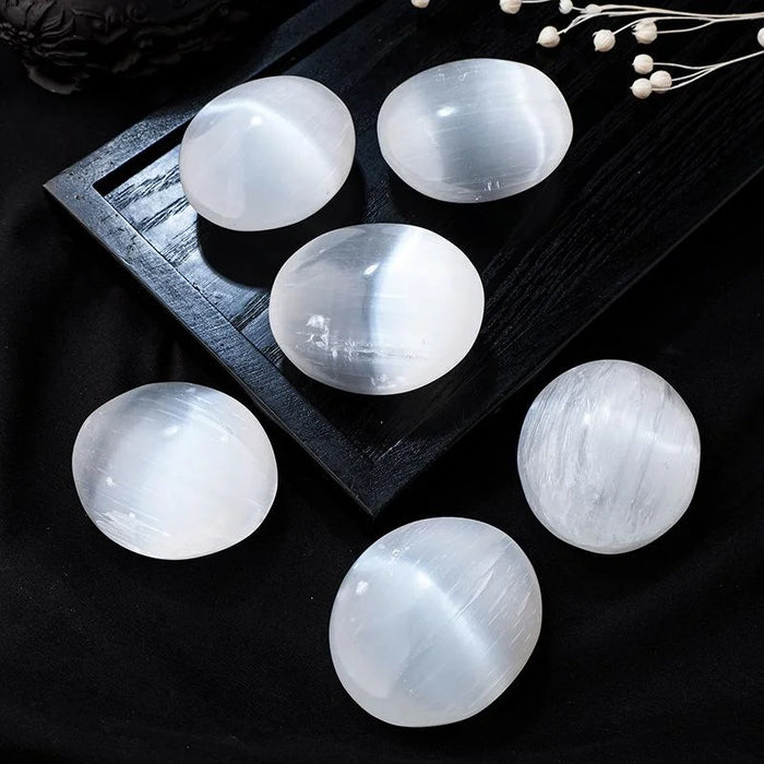 Transparent Gypsum Decorative Stone — crystal home decor, product view