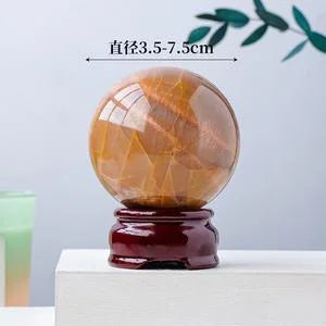 Orange Moonstone Sphere