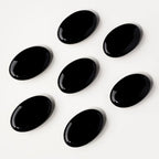 Obsidian Decorative Stone — crystal home decor, detail view