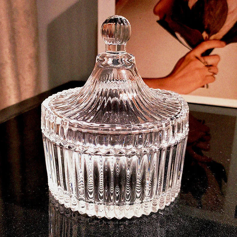Glass Trinket Jar