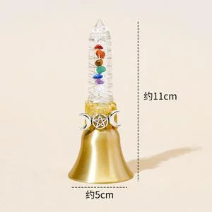 Crystal Pillar Hand Bell — product image