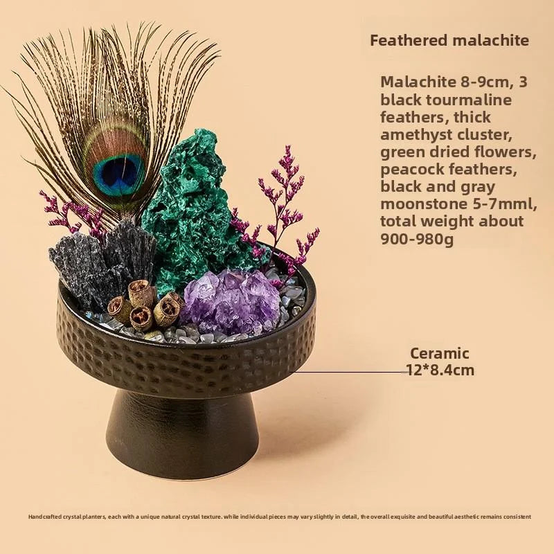 Miniature Crystal Bonsai Landscape — crystal bonsai decor, additional product view