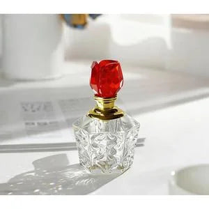 Crystal Rose Refillable Perfume Bottle — decorative perfume bottle, product view