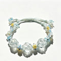 Pure Light Crystal Macrame Bracelet product image detail 5