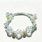 Pure Light Crystal Macrame Bracelet product image detail 5