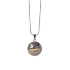 Agate Geode Pendant Necklace — crystal necklace, additional product view