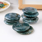 Aquatic Agate Decorative Stone — crystal home decor, product view