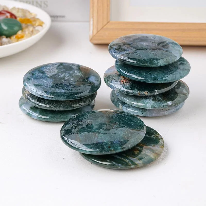 Water Grass Agate Palm Stone