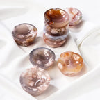 Cherry Blossom Agate Crystal Bowl — tableware, additional product view