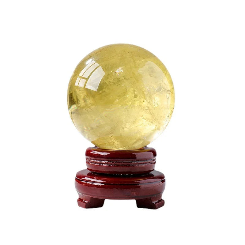 Natural Citrine Sphere