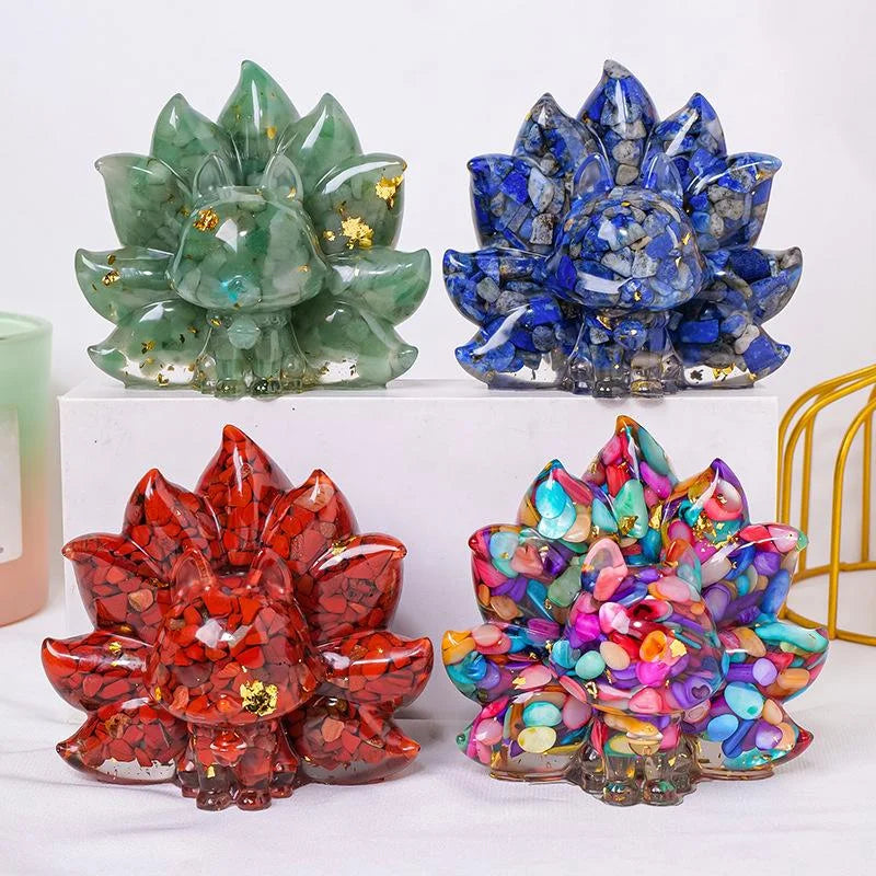 Crystal Fox Carving