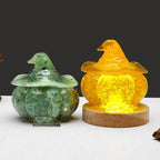 Crystal Pebble Pumpkin House Jar — decorative storage, additional product view