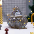 Crystal Pebble Pumpkin House Jar — decorative storage, additional product view