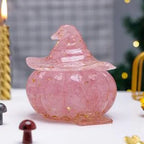 Crystal Pebble Pumpkin House Jar — decorative storage, additional product view