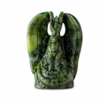 Xiuyan Serpentine Jade Dragon Figurine
